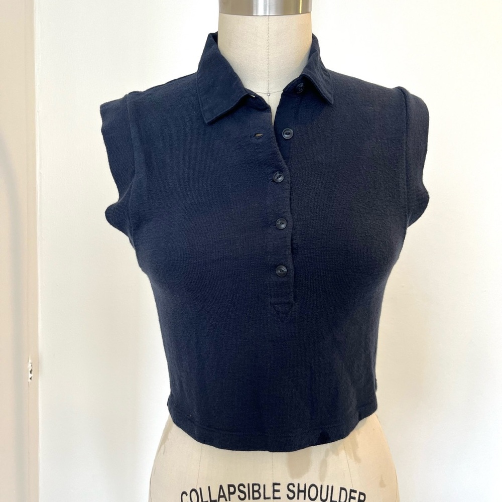 Rag & Bone McKenna Sleeveless Polo